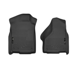 Chevrolet Impala Floor Liners - Front - Husky Liners - X-act Contour - Black - `14-`20